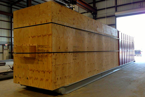 Sealed Crate Freight Packing and Shipping
